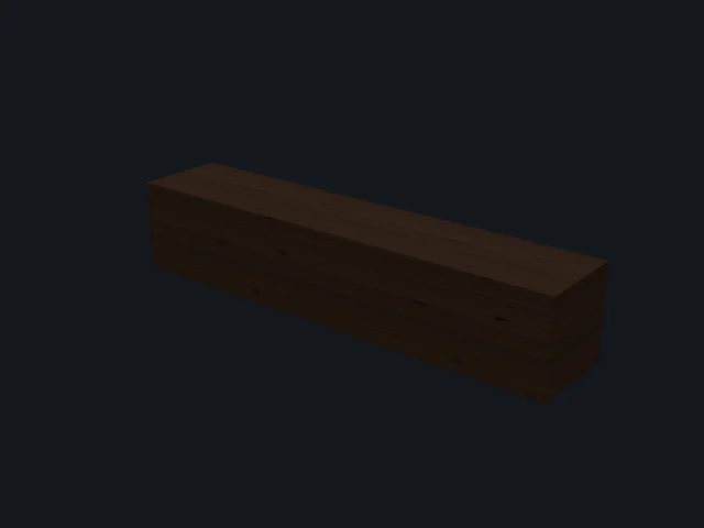 Брус 200×200, 1,0 м