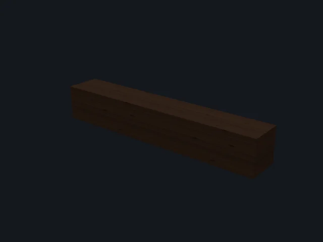 Брус 200×200, 1,22 м